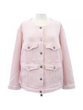 Chanel Collarless Jacket Pink